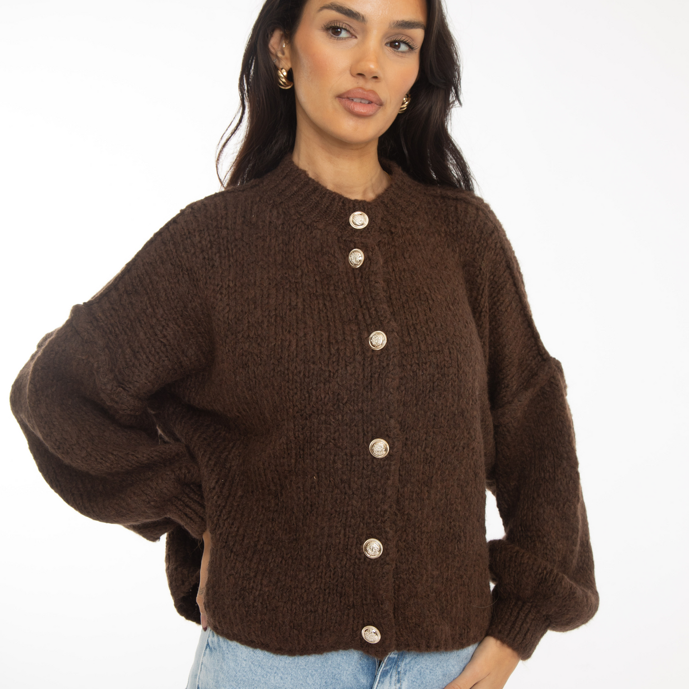 Skylar | Cardigan surdimensionné en tricot