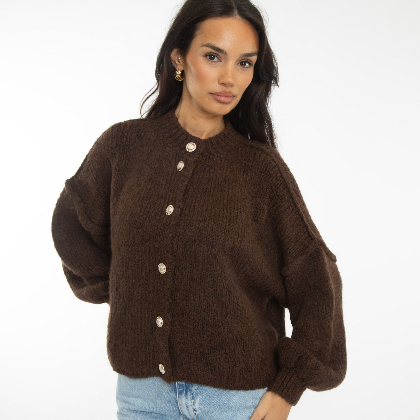 Skylar | Knitted Oversized Cardigan