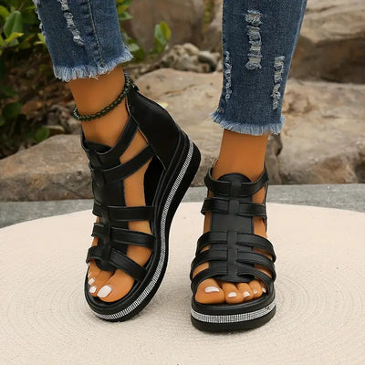 ROSE - Elegant wedge sandals