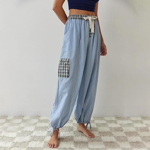 Pyjama à carreaux Ava 2 pièces pour femme