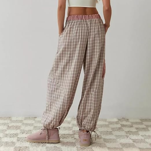 Pyjama à carreaux Ava 2 pièces pour femme