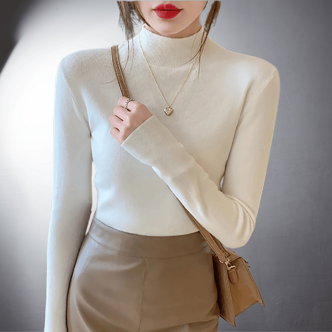 Ermine | Premium Cashmere Turtleneck Sweater