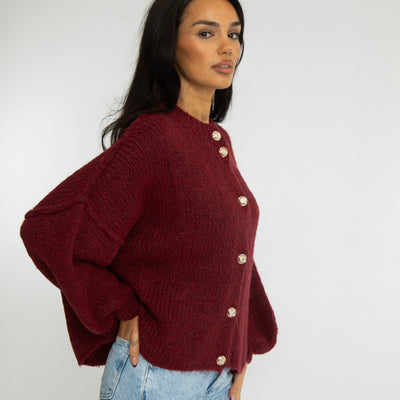 Skylar | Knitted Oversized Cardigan