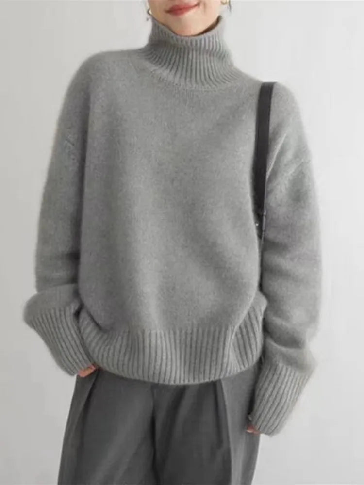 Mariam | Premium Cashmere Turtleneck Sweater