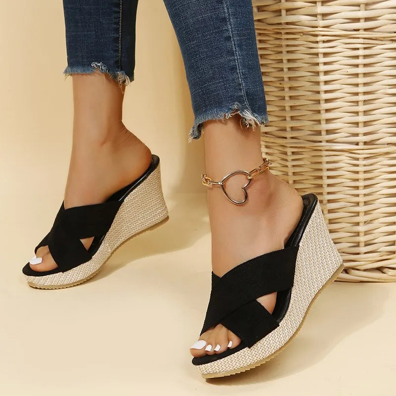 Jewel - Chic wedge sandals