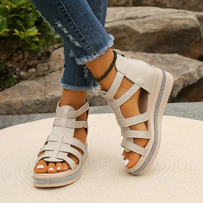 ROSE - Elegant wedge sandals