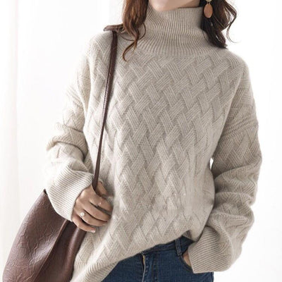 Aurélie | Turtleneck Cashmere Sweater