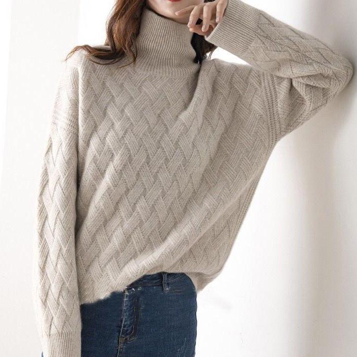 Aurélie | Turtleneck Cashmere Sweater