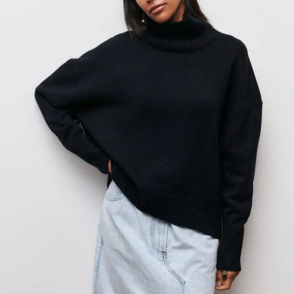 Amandine | Oversized Turtleneck Sweater