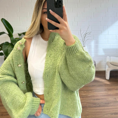 Skylar | Knitted Oversized Cardigan