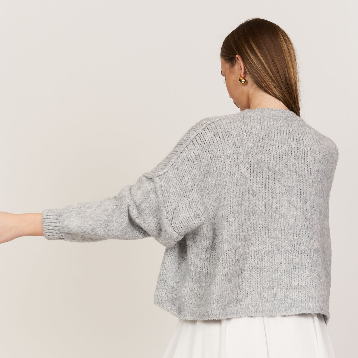 Skylar | Knitted Oversized Cardigan