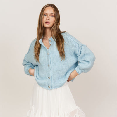 Skylar | Cardigan surdimensionné en tricot