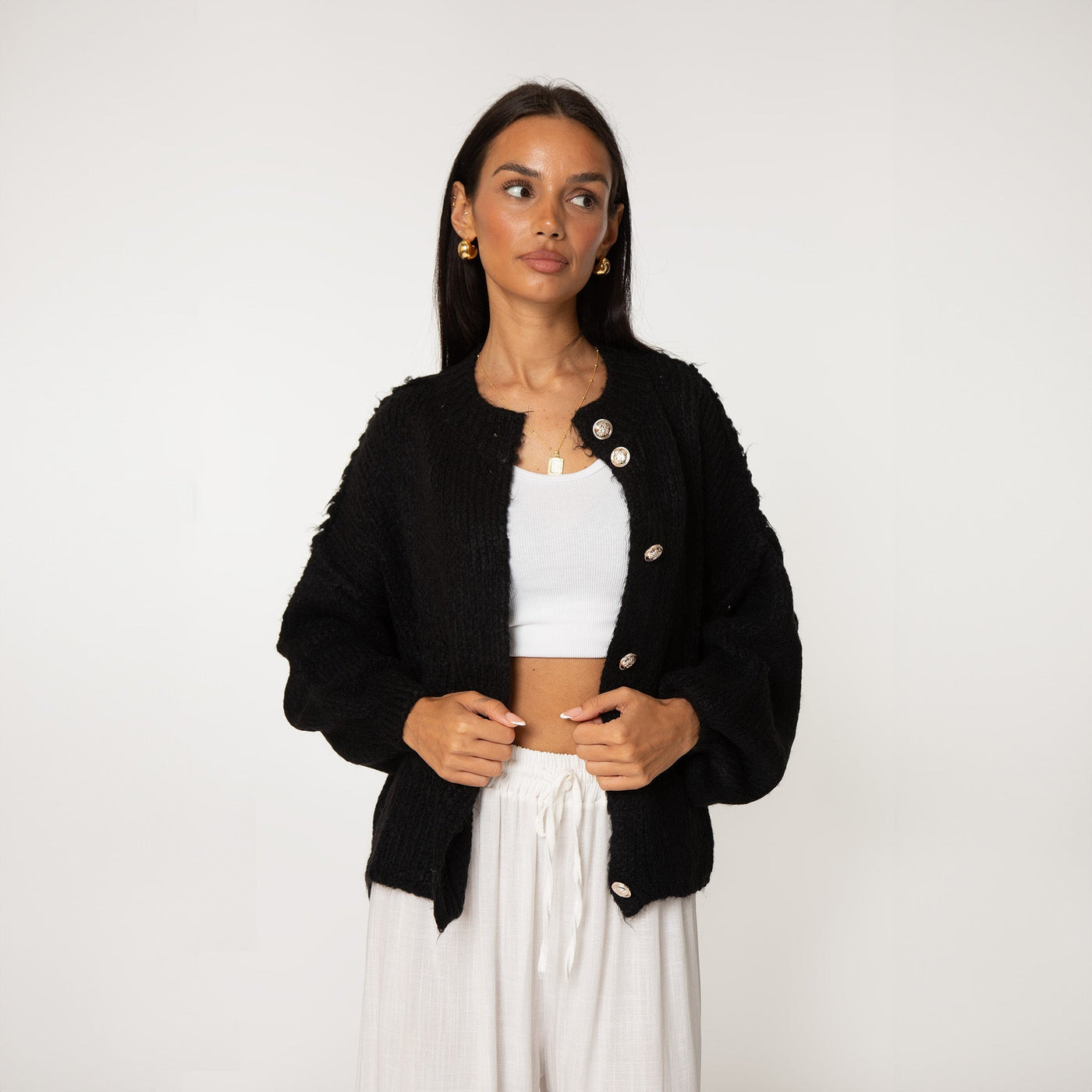 Skylar | Knitted Oversized Cardigan