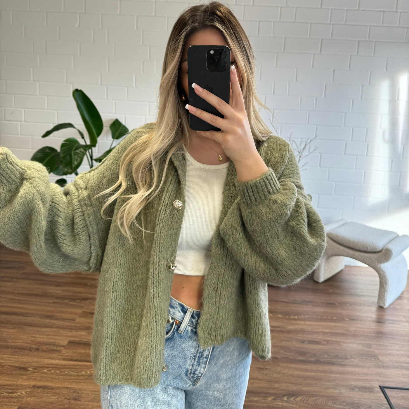 Skylar | Knitted Oversized Cardigan