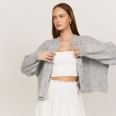 Skylar | Knitted Oversized Cardigan