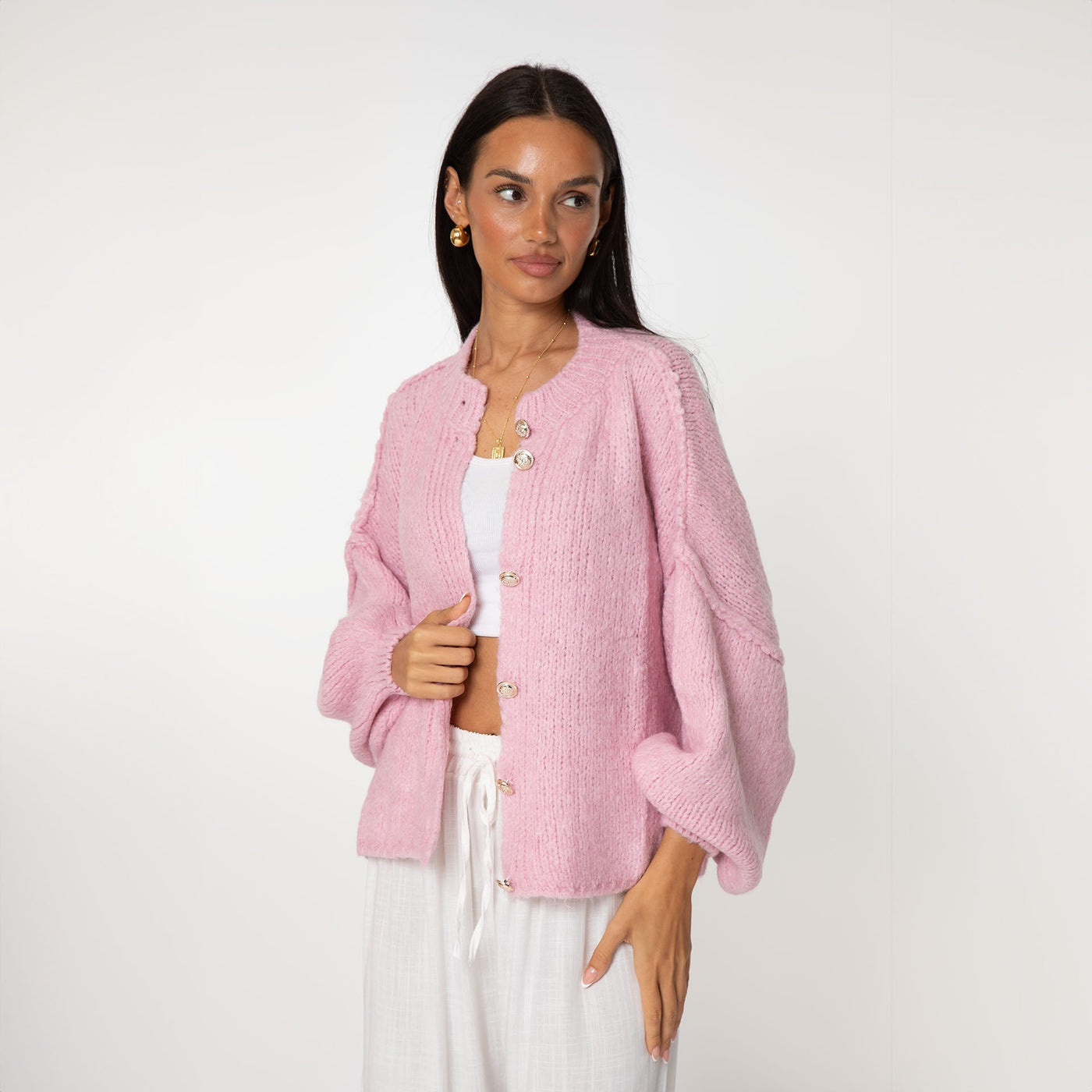 Skylar | Cardigan surdimensionné en tricot