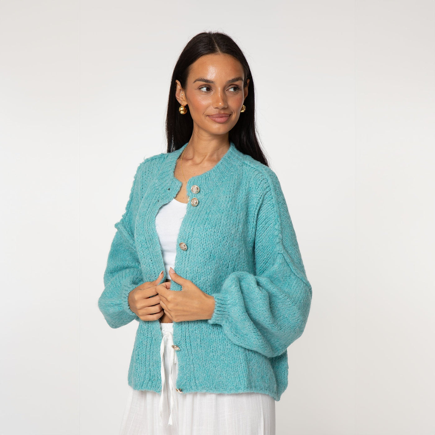 Skylar | Cardigan surdimensionné en tricot