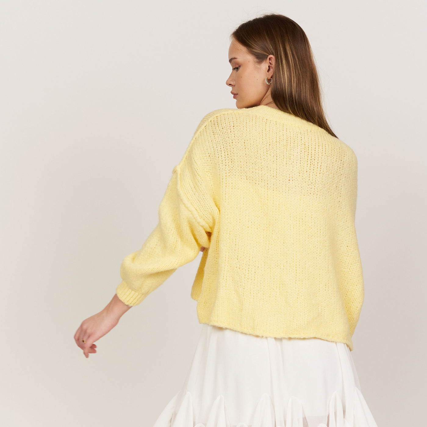 Skylar | Cardigan surdimensionné en tricot