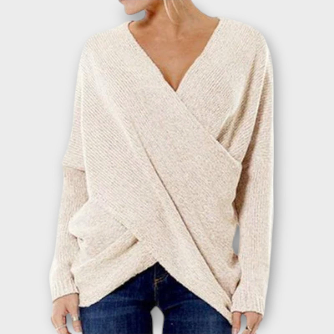 Heidi - V-Neck Knit Sweater