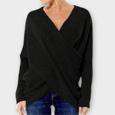 Heidi - V-Neck Knit Sweater