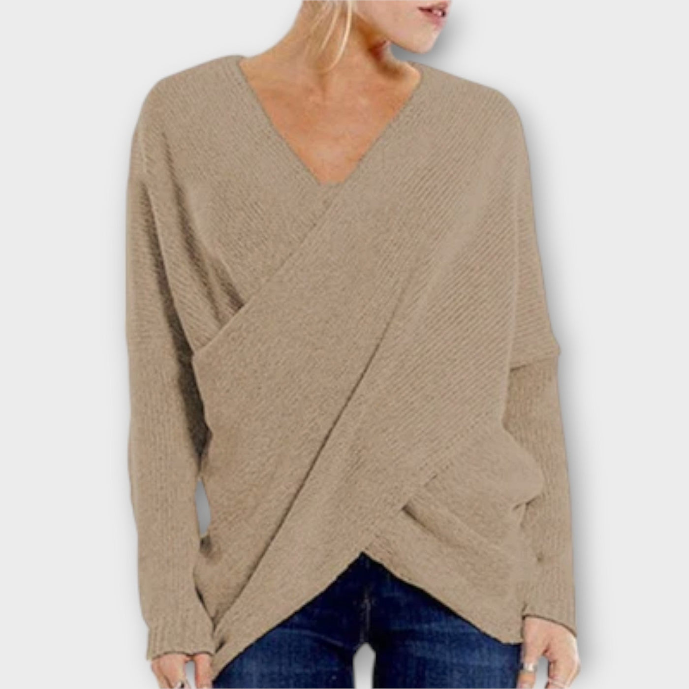 Heidi - V-Neck Knit Sweater