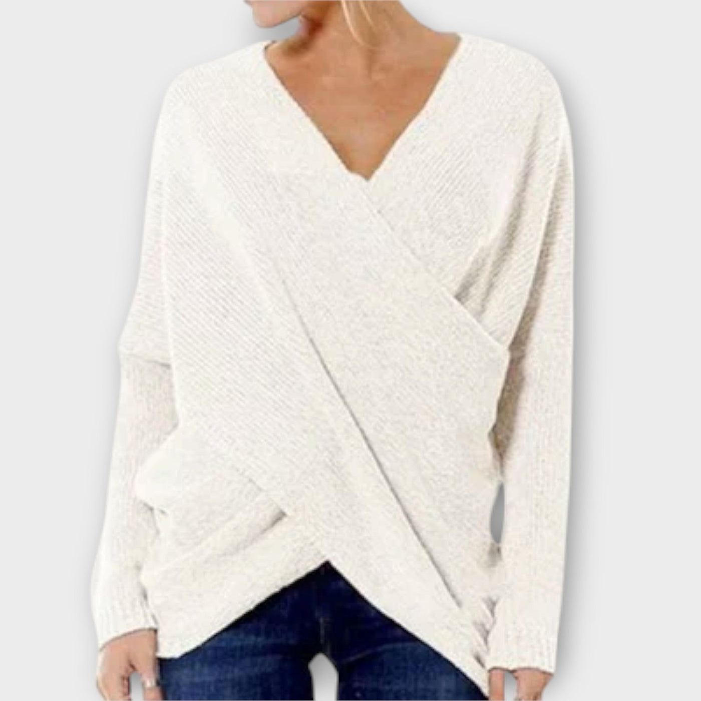 Heidi - V-Neck Knit Sweater